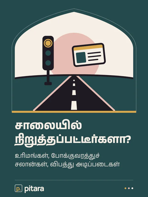 சாலையில் நிறுத்தப்பட்டீர்களா? cover
